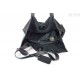 Duży pojemny worek Shopper bag na ramię A4 Vera Pelle Czarny GL46N