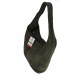 Zamszowy worek , Włoska skórzana torba xl a4 Zielony shopper bag W356V