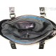  Porządna,praktyczna włoska torebka na ramię a4 brązowa V335M