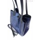 Duża torba Shopper Bag na ramię Vera Pelle Blue SB599BS