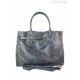 Duża pojemna torba na ramię Shopper Bag szara SB577G