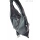 Duży skórzany worek torba XXL Vera Pelle pojemny Czarny WX435N